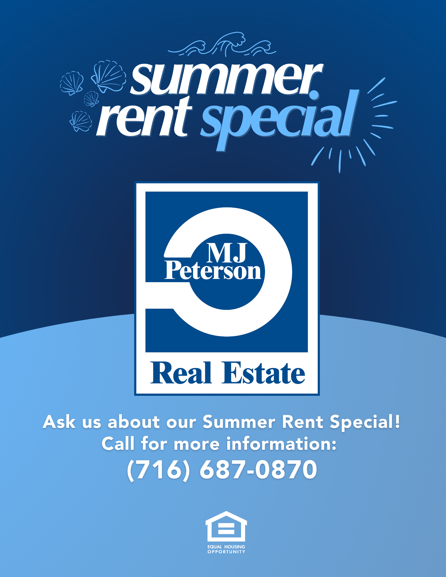 Summer Rent Special Flyer